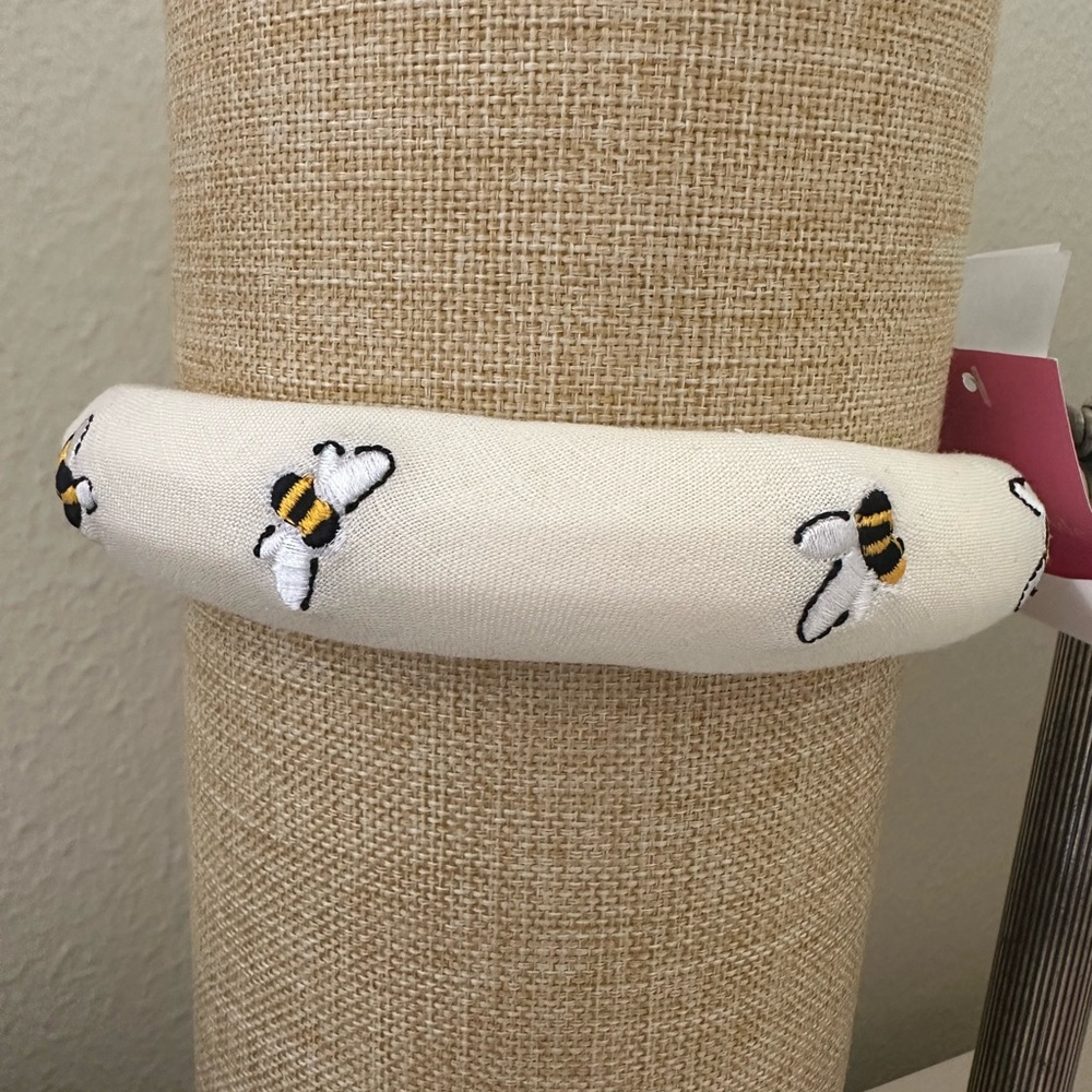 NWT Kate Spade Cream and Black Hair Accessory